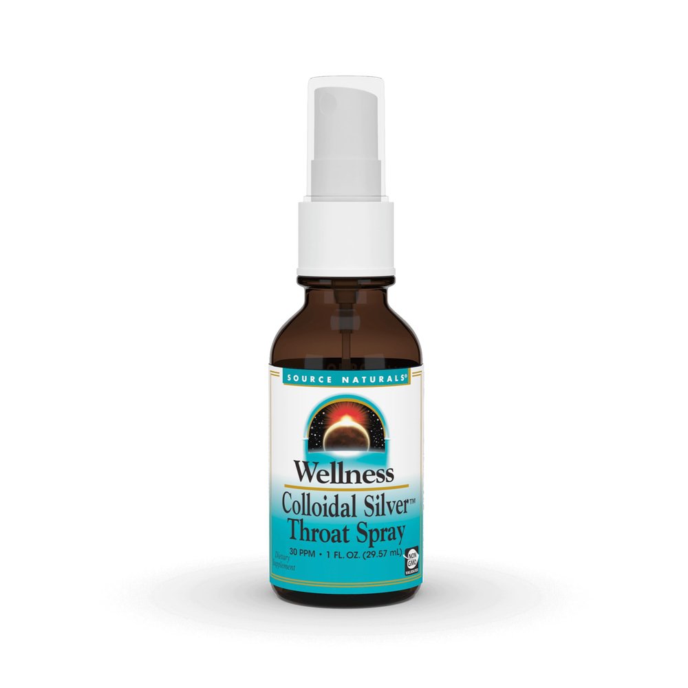 Source Naturals Wellness Colloidal Silver, 1 Fluid oz