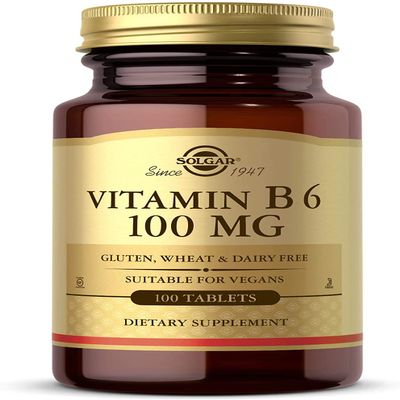 Vitamin B-6 100mg Solgar 100 Tabs