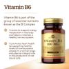 Vitamin B-6 100mg Solgar 100 Tabs view 3