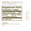 Solgar Vitamin E 268 mg (400 IU) - 100 Softgels - Naturally-Sourced Vitamin E as d-Alpha Tocopherol - Gluten Free, Dairy Free - 100 Servings view 2