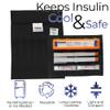 FRIO Cooling Wallet - Insulin Cooler for 45+ Hours of Stress Free On The Go - Black - Large view 3