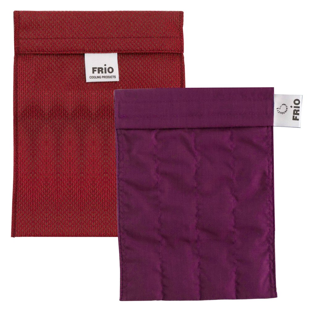 FRIO Cooling Wallet - Insulin Cooler for 45+ Hours of Stress Free On The Go - Red - Large