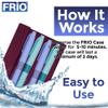FRIO Cooling Wallet - Insulin Cooler for 45+ Hours of Stress Free On The Go - Red - XL view 4