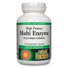 Natural Factors, High Potency Multi Enzyme Vegetarian Formula, Plant-Based Digestive Aid, 120 Capsules view 1