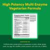 Natural Factors, High Potency Multi Enzyme Vegetarian Formula, Plant-Based Digestive Aid, 120 Capsules view 4
