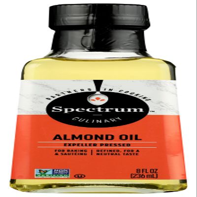 Spectrum Almond Oil, Refined 8 Oz