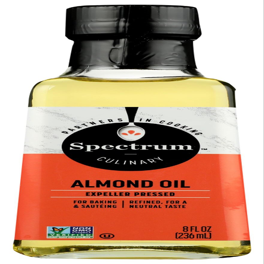 Spectrum Almond Oil, Refined 8 Oz