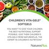 NaturesPlus Childrens Vita-Gels Multivitamin, Natural Orange Flavor - 90 Softgels - Gluten Free - 90 Servings view 3