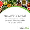 NaturesPlus Pedi-Active - 120 Chewable Tablets - Mixed Berry Flavor - Children's Supplement with DMAE - Promotes Brain Health & Focus - Vegetarian, Gluten-Free - 60 Servings view 2
