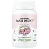 Maxi Health Chewable Digest - Natural Digestive Enzymes with Bromelain and Calcium- Quick-Acting - 90 Chewables - Kosher (MD) - Supports Healthy Digestion and Joint Comfort for Men & Women view 1