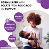 Bluebonnet Nutrition Folic Acid 400 mcg, Prenatal & Postnatal Health*, Non-GMO, Vegan, Kosher Certified, Gluten-Free, Soy-Free, Dairy-Free, 90 Vegetable Capsules, 90 Servings view 3