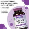 Bluebonnet Nutrition Folic Acid 400 mcg, Prenatal & Postnatal Health*, Non-GMO, Vegan, Kosher Certified, Gluten-Free, Soy-Free, Dairy-Free, 90 Vegetable Capsules, 90 Servings view 4