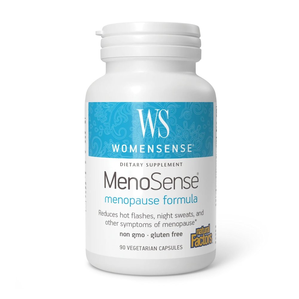 Natural Factors Menosense Veg-Capsules, 90-Count