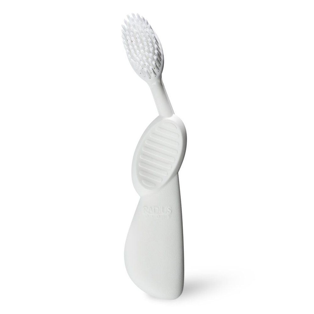 Radius Scuba Toothbrush, Left Hand, Soft, Assorted Colors