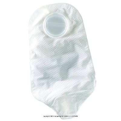 SUR-FIT Natura Urostomy Pouch with Accuseal Tap - 10/box: Color/Size - Transparent, 2-1/4" Opening