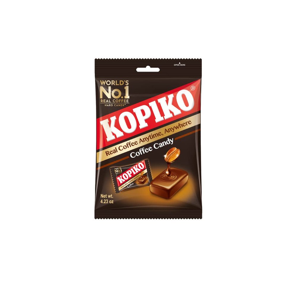 Kopiko Coffee Candy Bold-Tasty Hard Candy from Indonesia with Real Coffee Extract A Satisfying Boost for On-the-Go Energy (4.23 oz)
