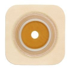 SUR-FIT Natura Stomahesive Flexible Skin Barrier/Wafer - 5 x 5" wafer - 2(3/4)" flange - white - Box of 10