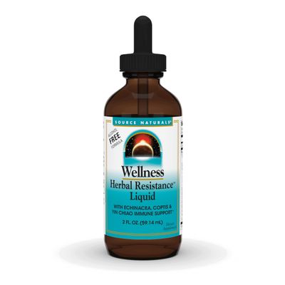 Source Naturals Wellness Herbal Resistance Liquid, 2 Fluid oz