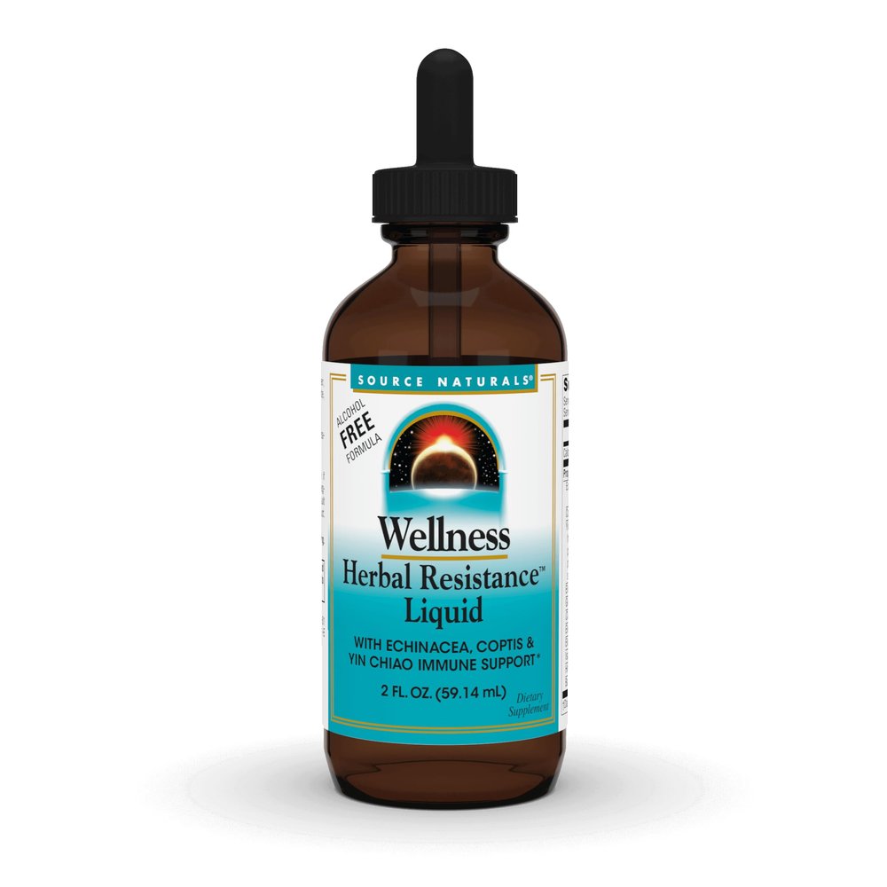 Source Naturals Wellness Herbal Resistance Liquid, 2 Fluid oz