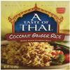 A Taste of Thai Jasmine Rice Instant (Coconut Ginger Rice)  Authentic Thai White Rice Organic, Flavored with Classic Thai Spices | Organic, Gluten-Free, Non-GMO Instant Heat & Eat- 1 Pack, 7oz view 1