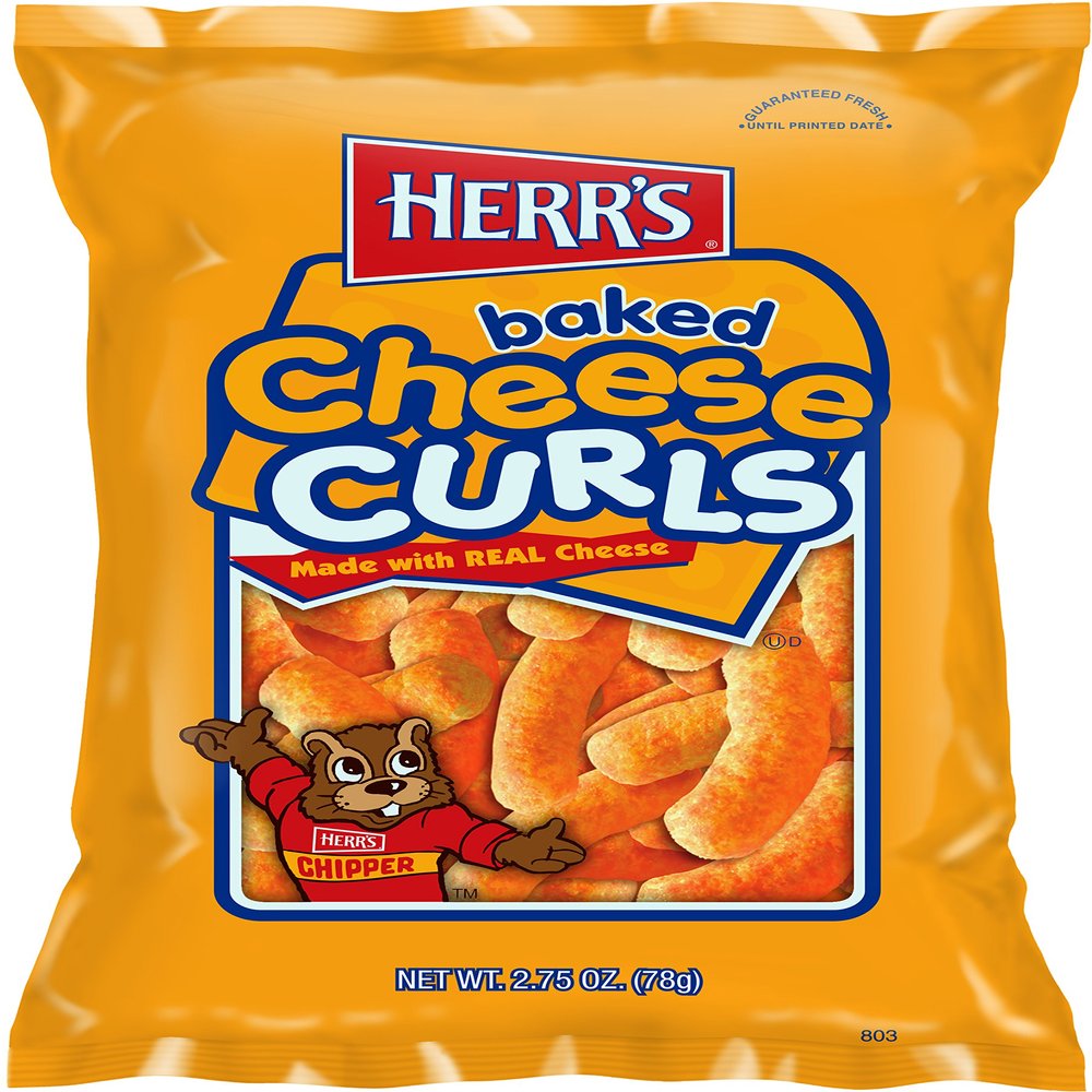 Herr's Cheese Curls, 2.75 Ounce (Pack of 20)