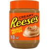 REESE'S Creamy Peanut Butter Spread Jar, 18 oz view 1