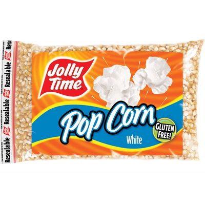 JT POPCORN WHITE BAG