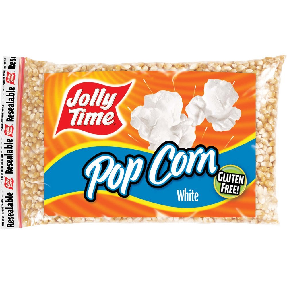 JT POPCORN WHITE BAG