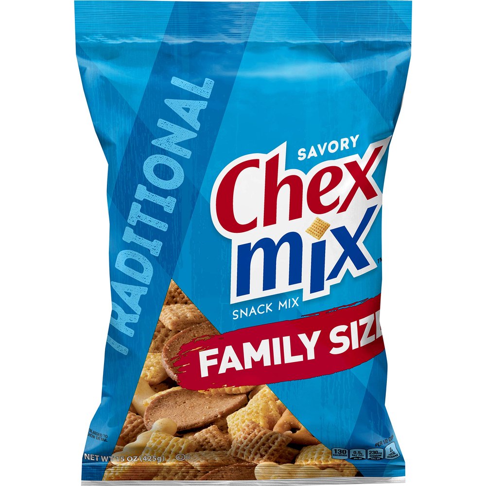 Chex Mix Snack Mix , Traditional 15 Ounce