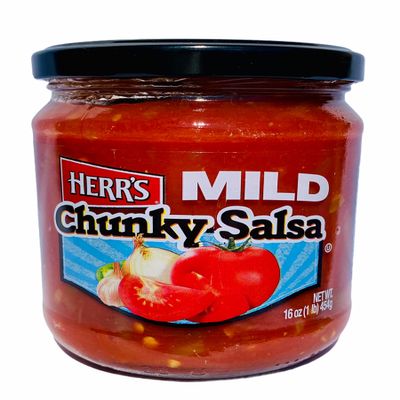 Herr's Chunky Mild Salsa, 16 Oz