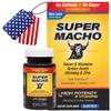 Super Macho, High Potency B Vitamins and Amino Acids, Fuel for Today's Active Men, No Caffeine, No Sugar, Dietary Supplement, Made in USA,50 Softgels view 1