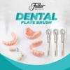 Fuller Brush Dental Plate Brush - Soft Hygienic Denture Cleaner - Small & Flexible Cleaning Tool for Dentures & Plates - Oral Hygiene for Men & Women (Pack of 1) view 2