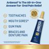Anbesol Gel Maximum Strength - Instant Oral Pain Relief for Toothaches, Canker Sores, Sore Gums, Denture Pain - 0.33 oz view 3