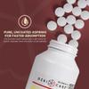 GeriCare Aspirin Tablets 325mg - Pain Reliever and Fever Reducer Uncoated Aspirins for Adults & Kids 12+ (NSAID) Great for Headache, Toothache, Arthritis, Menstrual & Muscle Pain (Bottle of 1,000) view 3