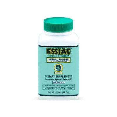 Essiac Genuine Tea Powder Original Tea Powder  1.5 oz Bottle | Powerful Antioxidant Blend to Help Promote Overall Health & Well-Being | Original Formula from 1922 (1 Pack)