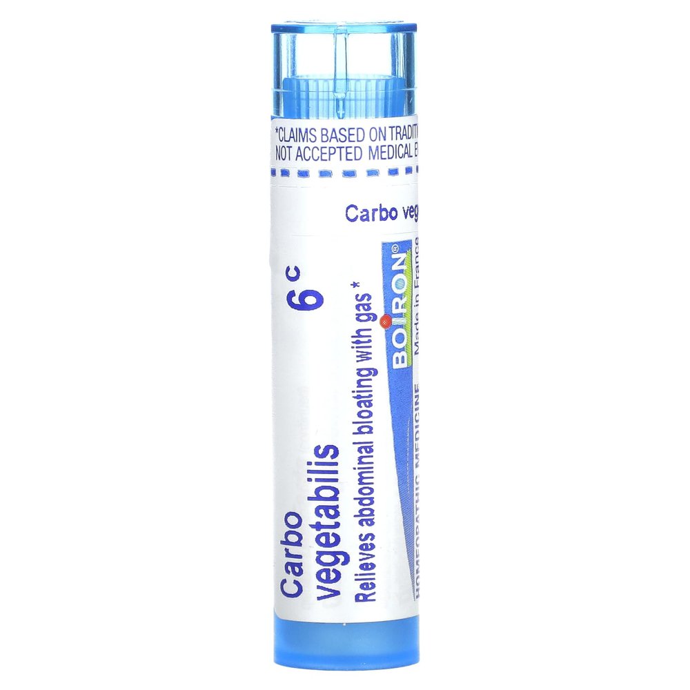 Boiron, Carbo Vegetabilis 6C, 80 Count