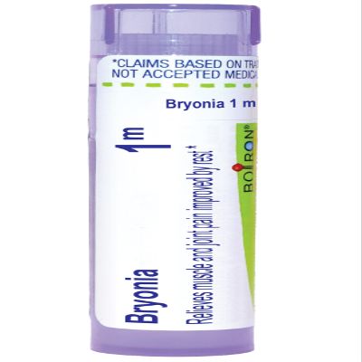 Boiron Bryonia 1M Homeopathic Medicine for Muscle & Joint Pain - 80 Pellets
