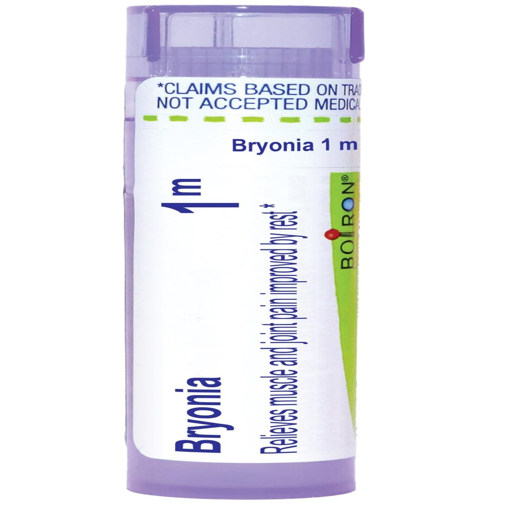 Boiron Bryonia 1M Homeopathic Medicine for Muscle & Joint Pain - 80 Pellets
