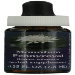 Flower Essence Services Supplement Dropper, Mountain Pennyroyal, 0.25 Ounce