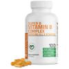 Bronson Vitamin B Complex (Vitamin B1, B2, B3, B6, B9 - Folic Acid, B12), 100 Tablets view 1