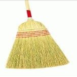 HD WHSE Corn Broom