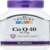 21st Century Co Q10 30 mg Capsules, 45 Count (21341) view 1
