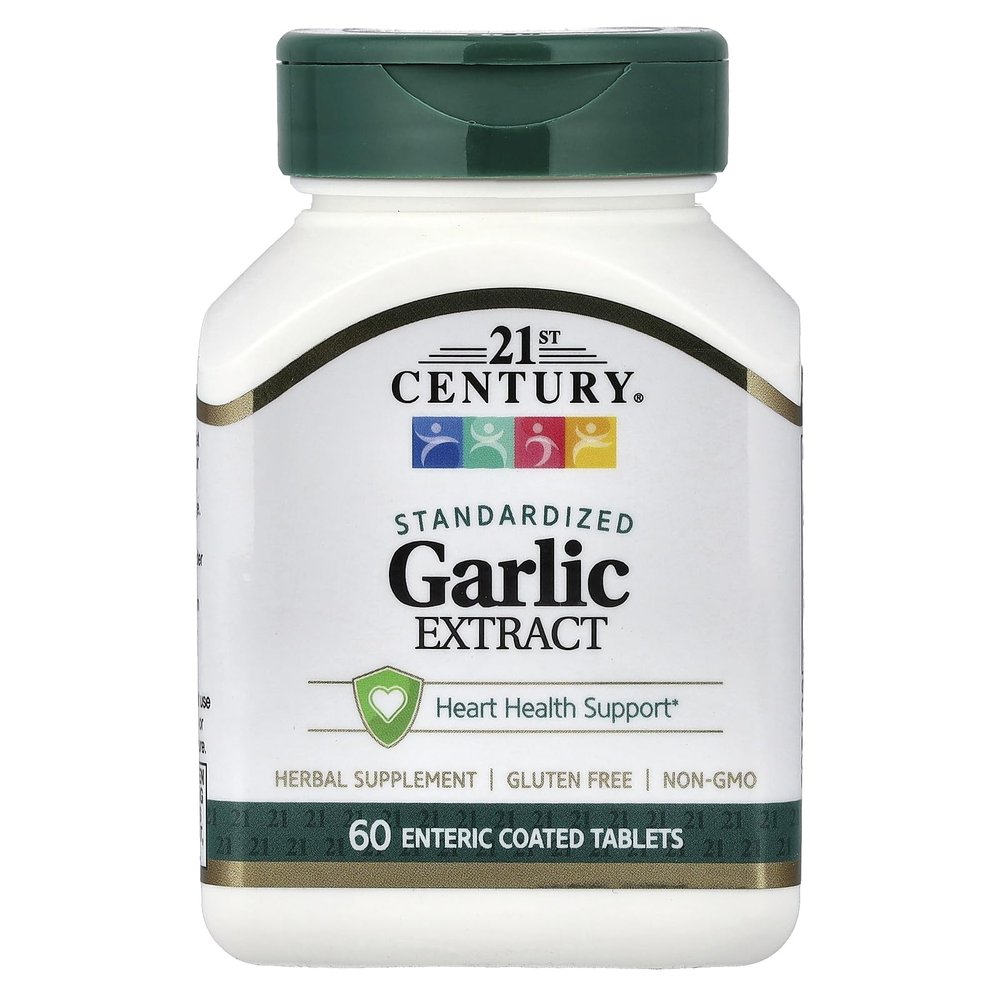 21st Century Garlic (odorless) Tablets, 60 Count (21840)