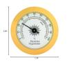 Analog Hygrometer, Round Glass Analog Hygrometer for Cigar Humidors, Accurate, Reliable, and Attractive Look view 2