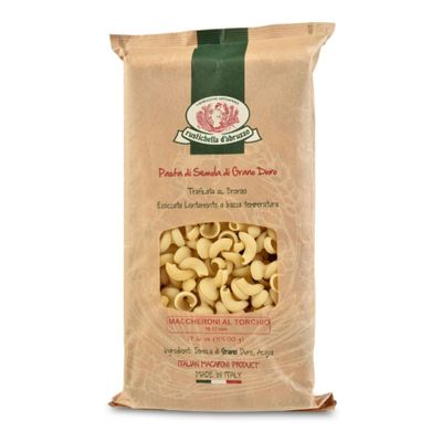 Rustichella d'Abruzzo Torchio Pasta - Unique Bell-Shaped Pasta, Ideal for Rag & Puttanesca Sauces - 500g Tray - Authentic Italian Durum Wheat, Catches Sauce Beautifully for Rich Flavor in Every Bite