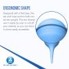 Dynarex Sterile Ear/Ulcer Bulb Syringe - Sterile & Non-Latex Rubber Squeeze Irrigation Bulb for Ear Canal, Nose - 2 Oz Capacity, 1 Bulb view 3