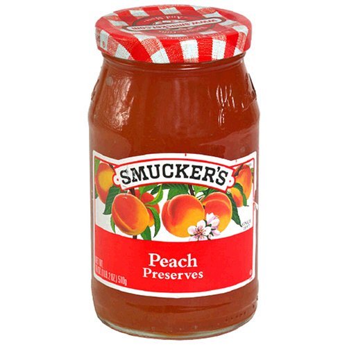 Smucker's Peach Preserves, 18 oz (1 lb 2 oz) 510 g