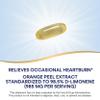 Nature's Way Heartburn Free!, with Orange Peel Extract, Relieves Occasional Acid Indigestion*, 1000 mg per Serving, 10 Softgels (Packaging May Vary) view 3