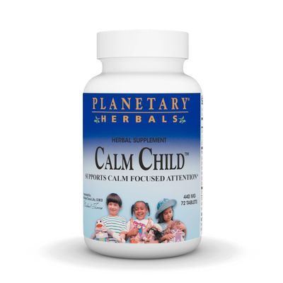 Planetary Herbals Calm Child for Active Children 72 tabs