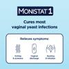 Monistat 1-Day Yeast Infection Treatment for Women, 1 Miconazole Ovule Insert & External Itch Relief Cream (9g Tube) Combo Pack, Maximum Strength view 3